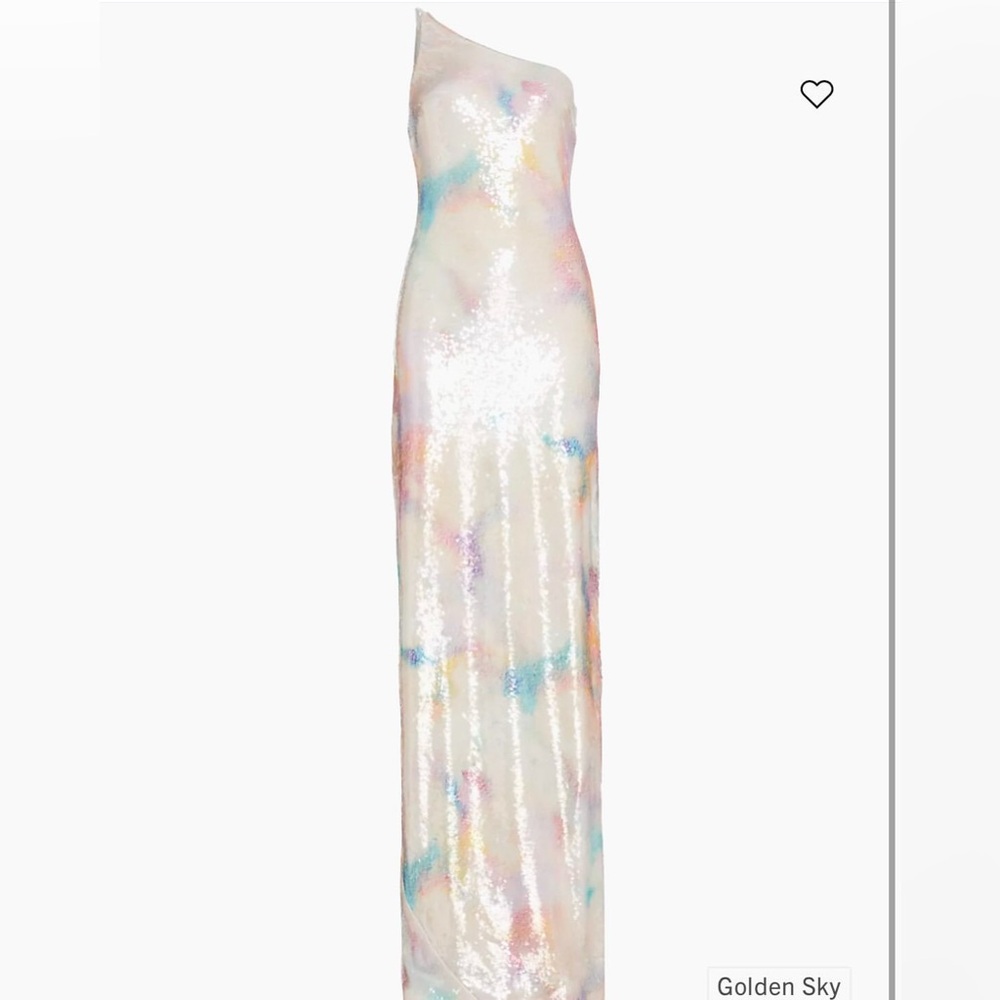 ML Monique Lhuillier Sequin Gown